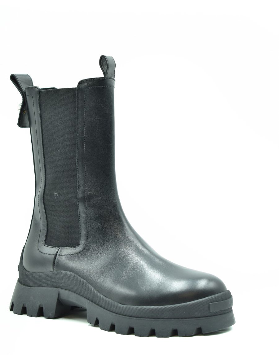 Dsquared2 D2 Statement Black Chelsea Boot Black Zwart