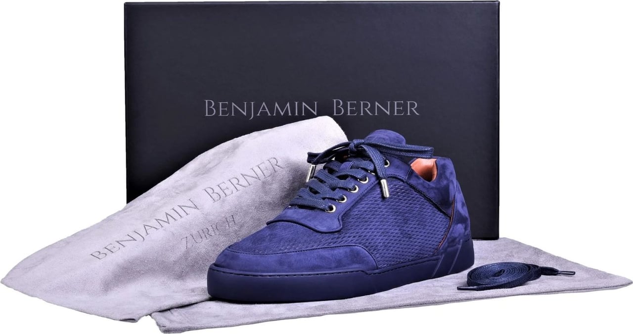 Benjamin Berner Low-Top Midnight Blue Blauw