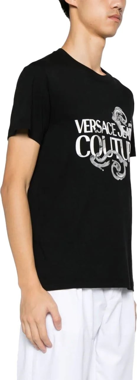 Versace Jeans Couture zwarte t-shirt Zwart
