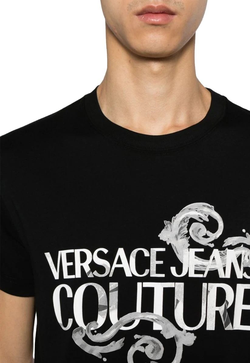 Versace Jeans Couture zwarte t-shirt Zwart