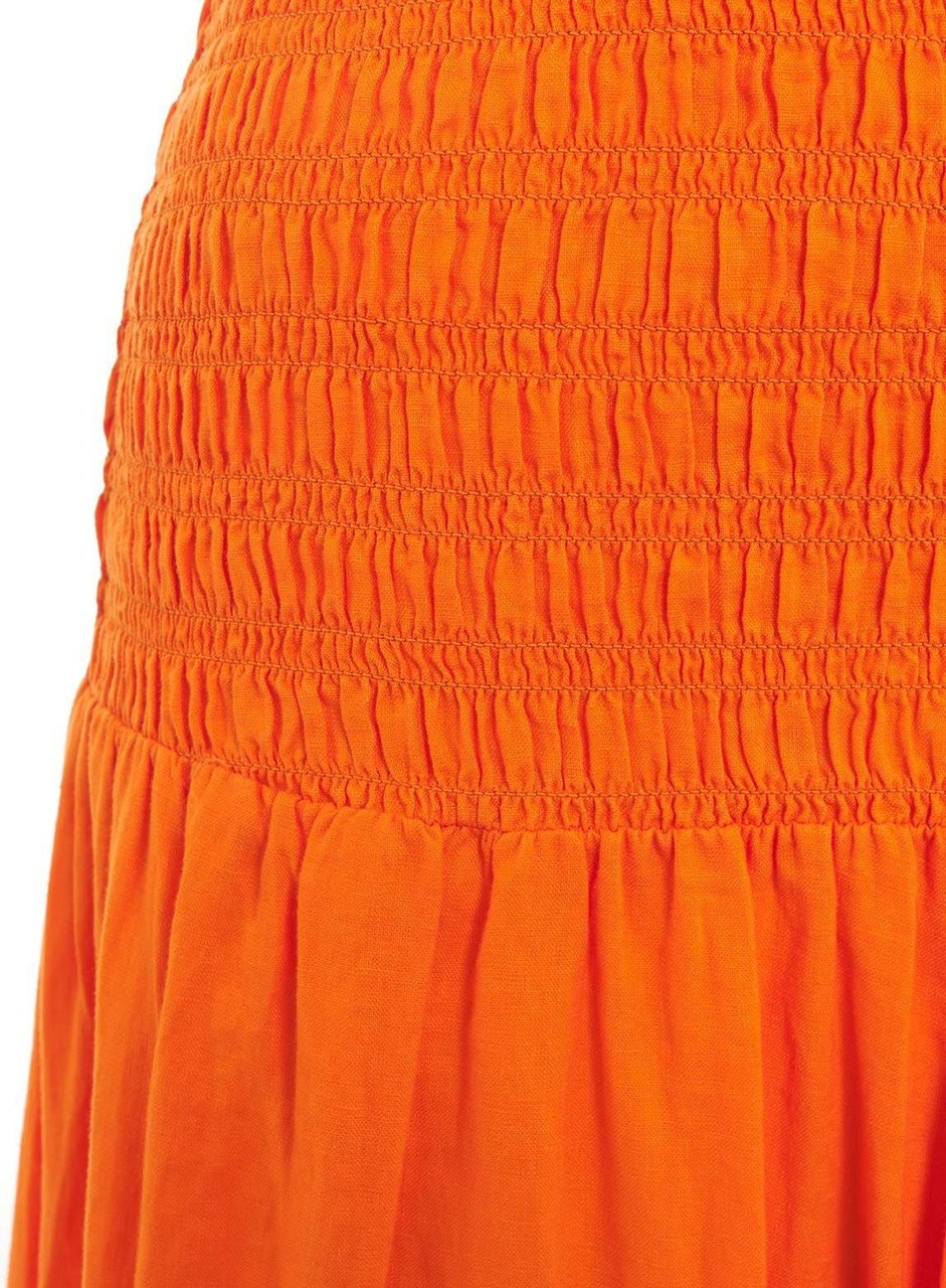 Silvian Heach Dress with gathering Oranje