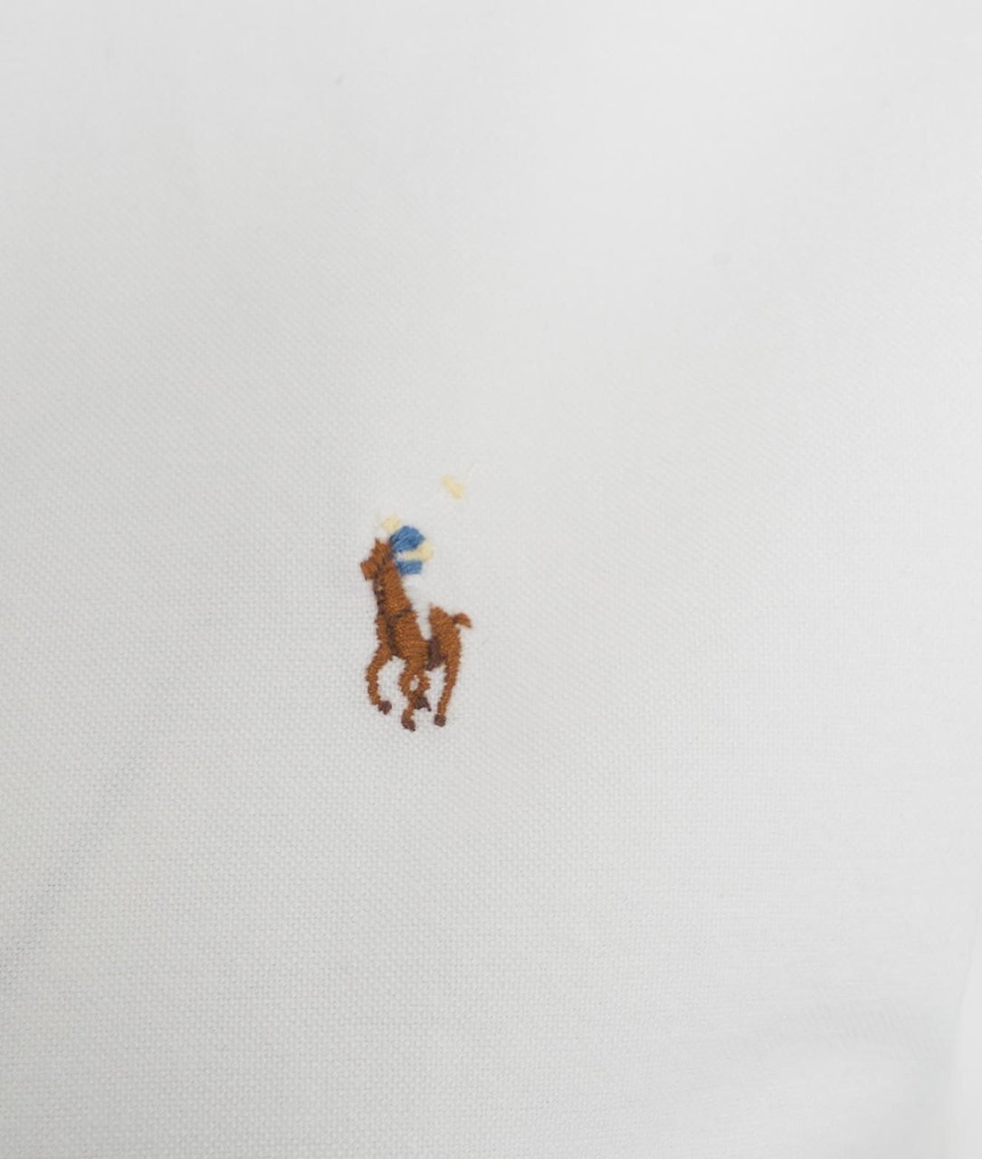 Ralph Lauren Blouse with embroidered logo Wit