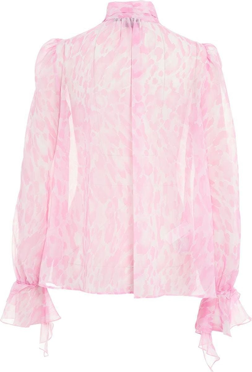 Pinko Bow blouse "Scozia" Roze