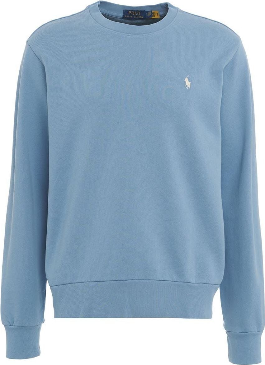Ralph Lauren Sweater with embroidered logo Blauw