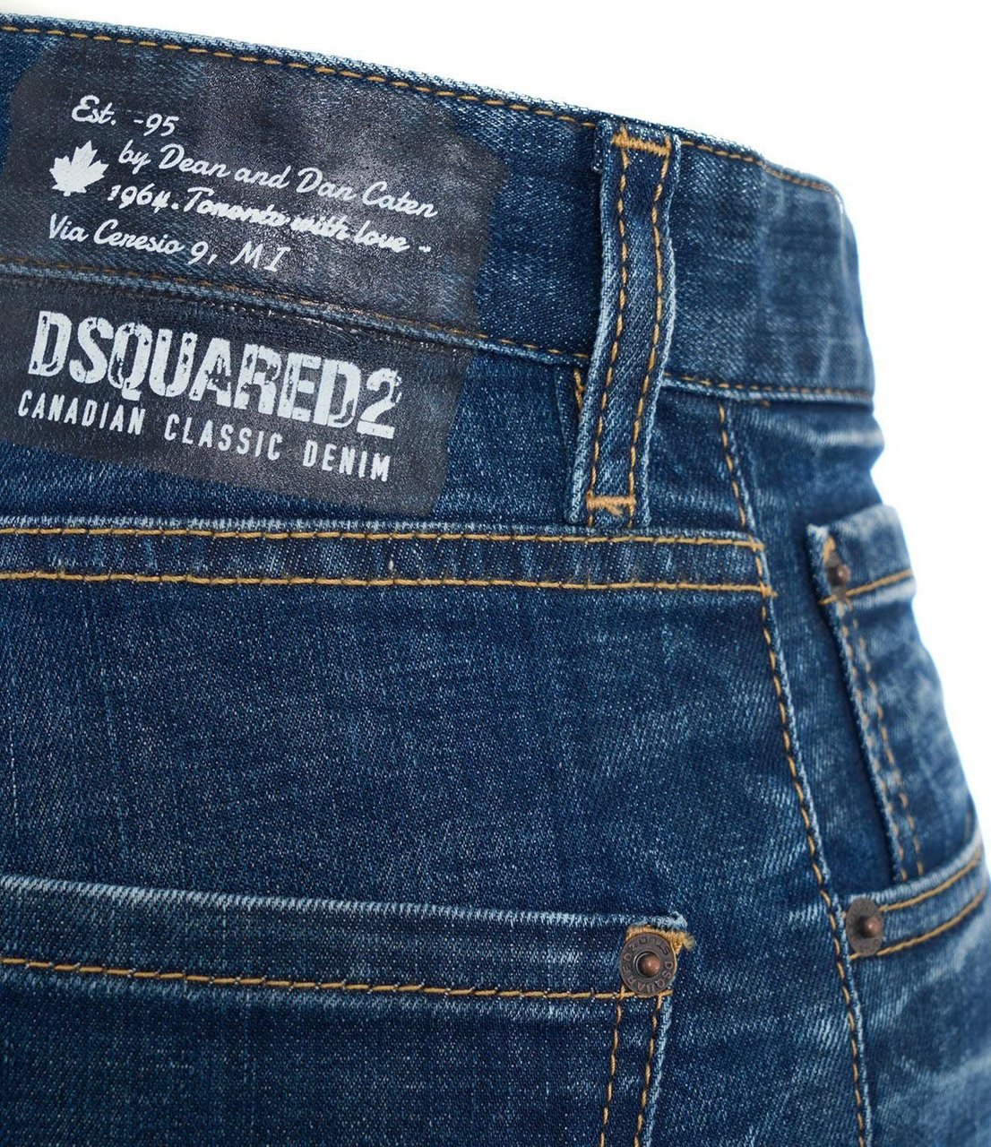Dsquared2 Jeans "642" Blauw