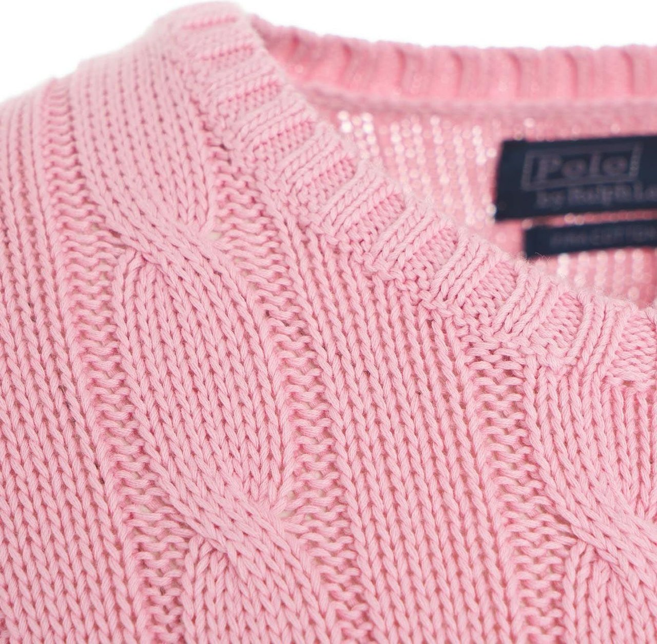 Ralph Lauren Sweater mit Logostickerei Roze