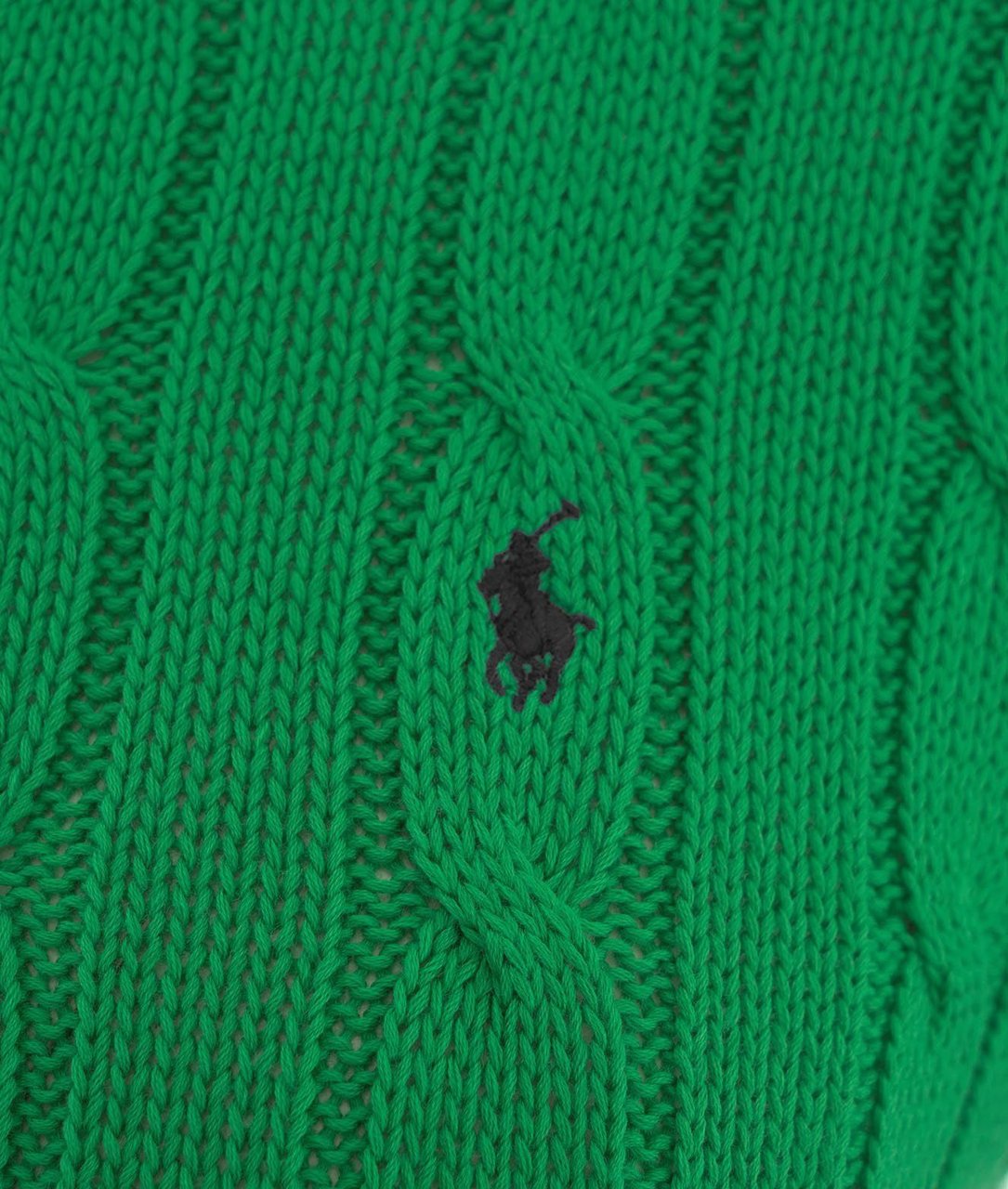 Ralph Lauren Sweater mit Logostickerei Groen