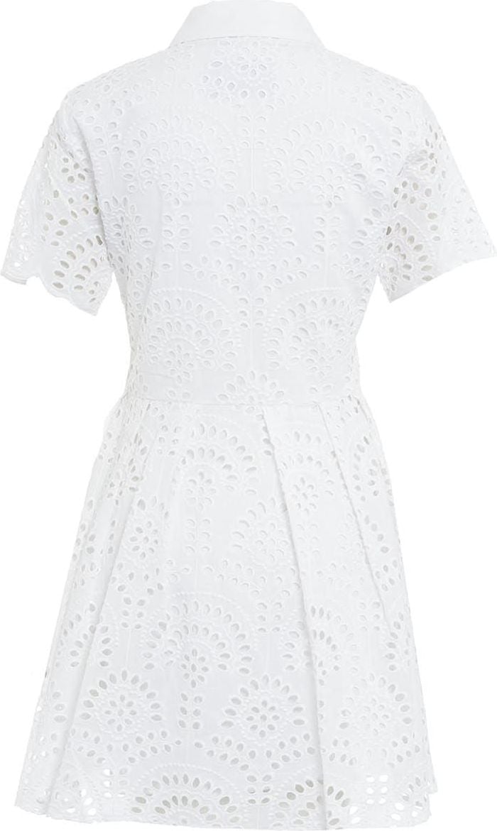 Silvian Heach Mini dress with embroidery Wit
