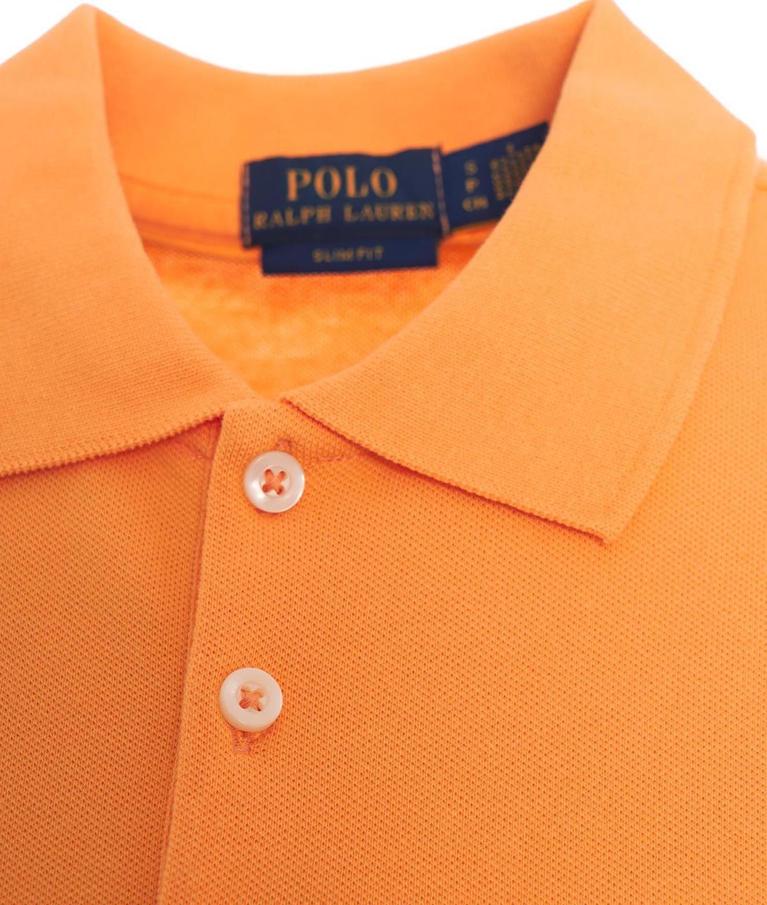 Ralph Lauren Polo with embroidered logo Oranje