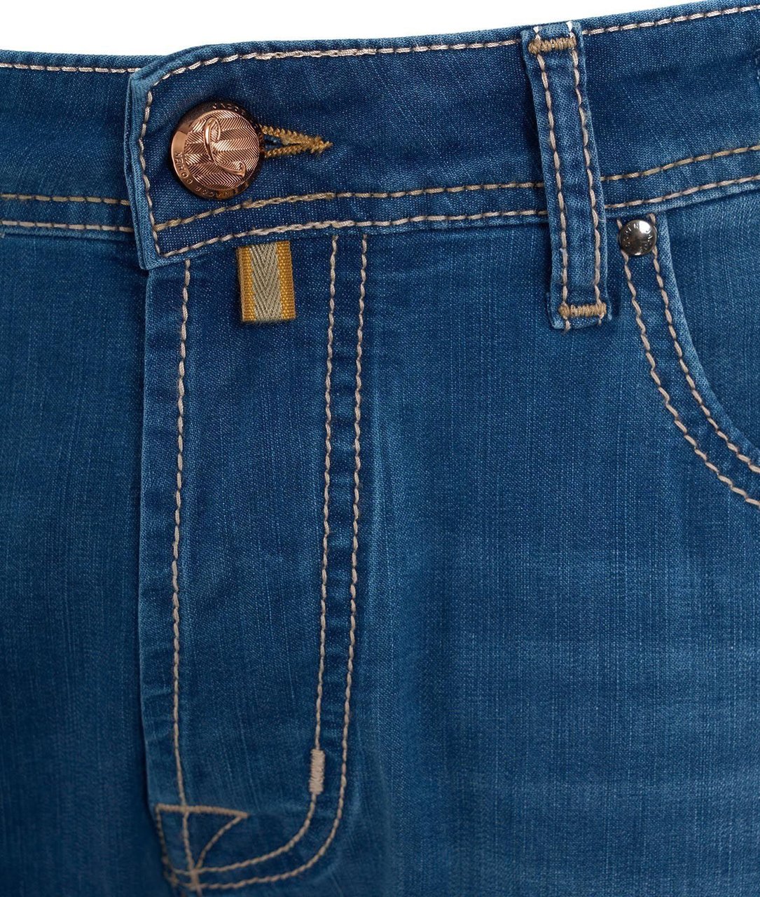 Jacob Cohen Slim Fit Jeans "Bard" Blauw