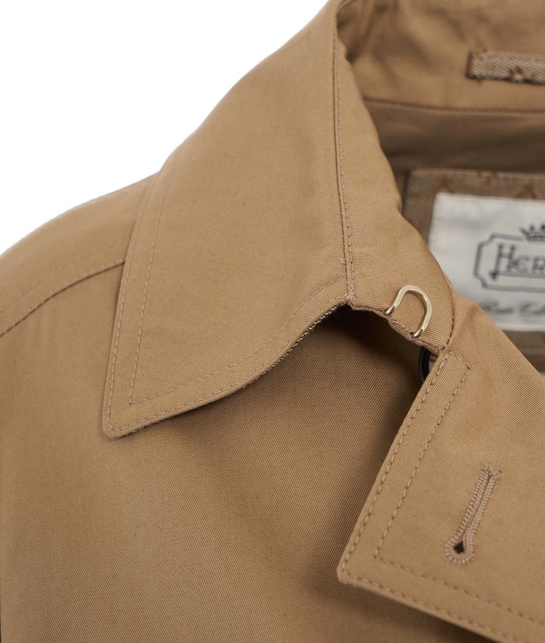 Herno Trench coat double-breasted Bruin