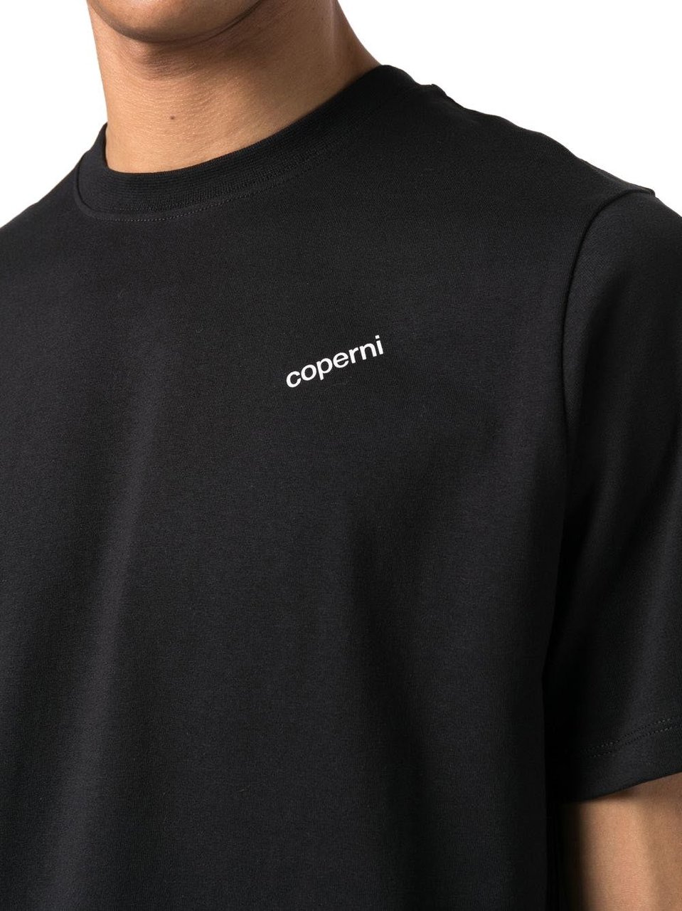 Coperni T-shirts And Polos Black Zwart