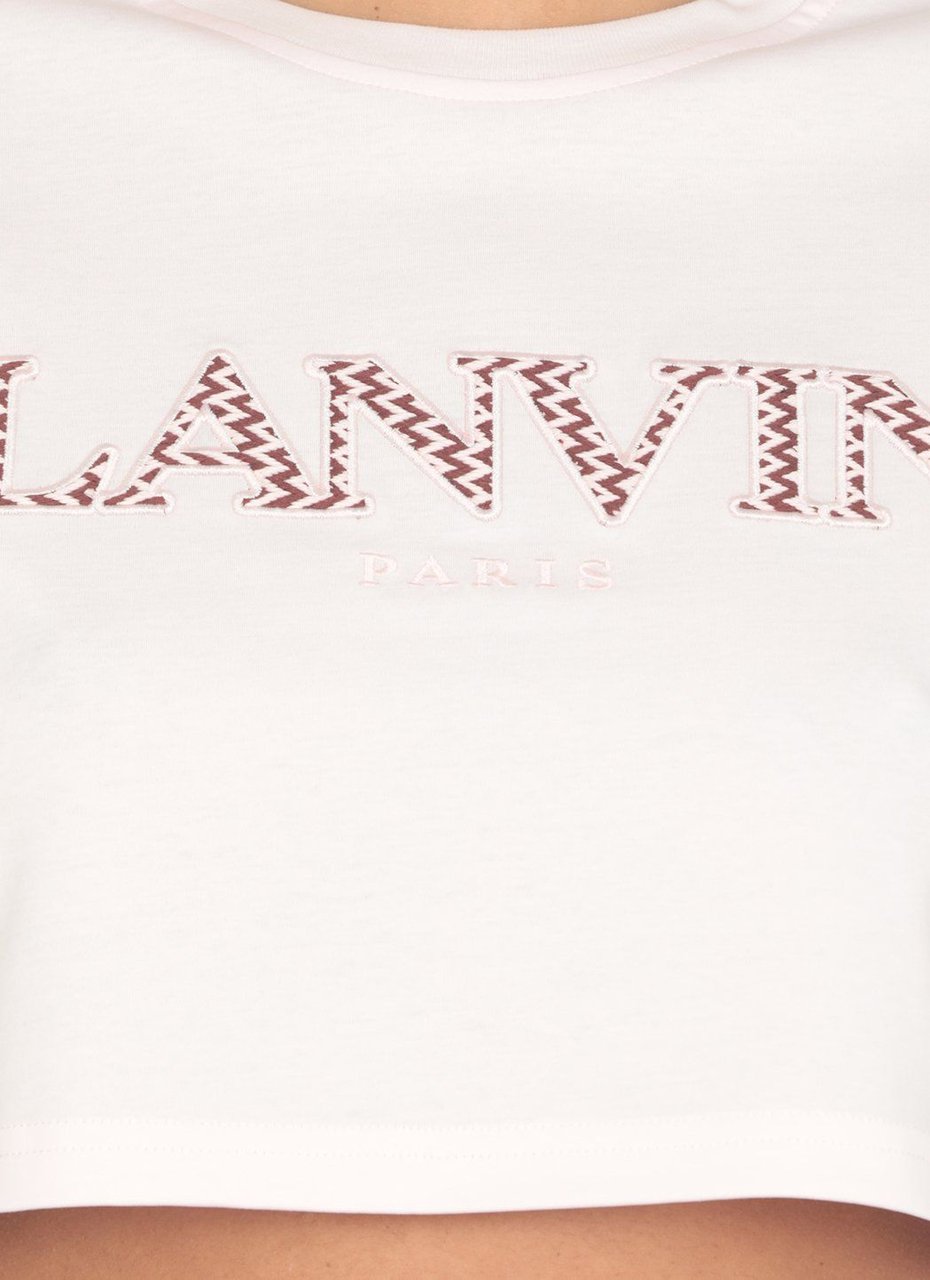 Lanvin T-shirts And Polos Pink Neutraal