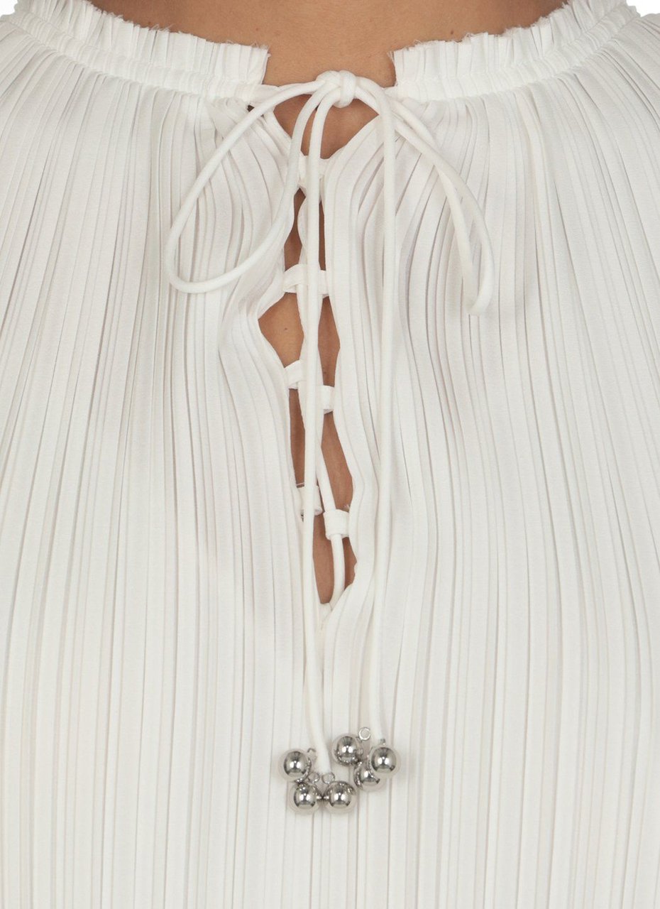 Lanvin Dresses White Neutraal