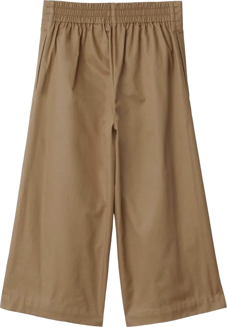 Burberry Cotton Trousers Beige