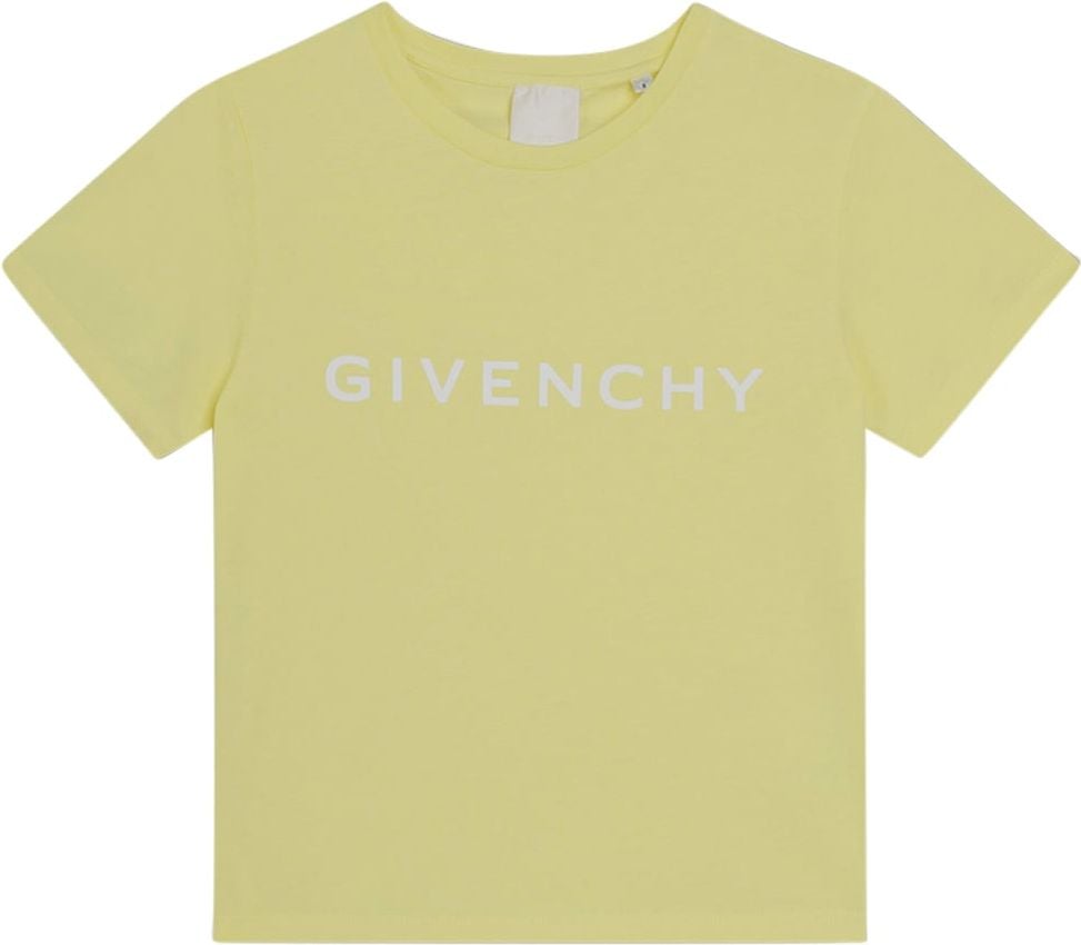 Givenchy Logo T-Shirt Geel