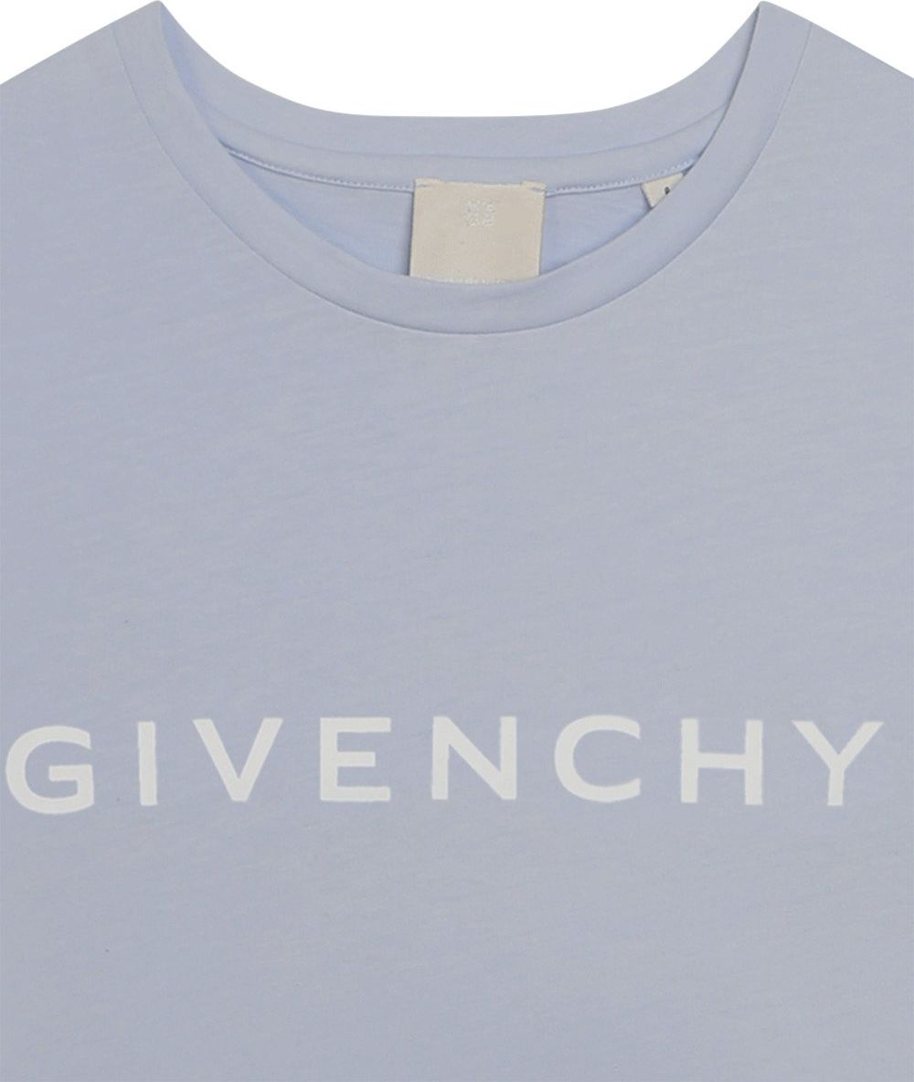 Givenchy Logo T-Shirt Blauw