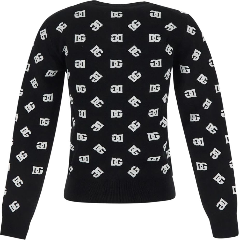Dolce & Gabbana Logo Knit Zwart
