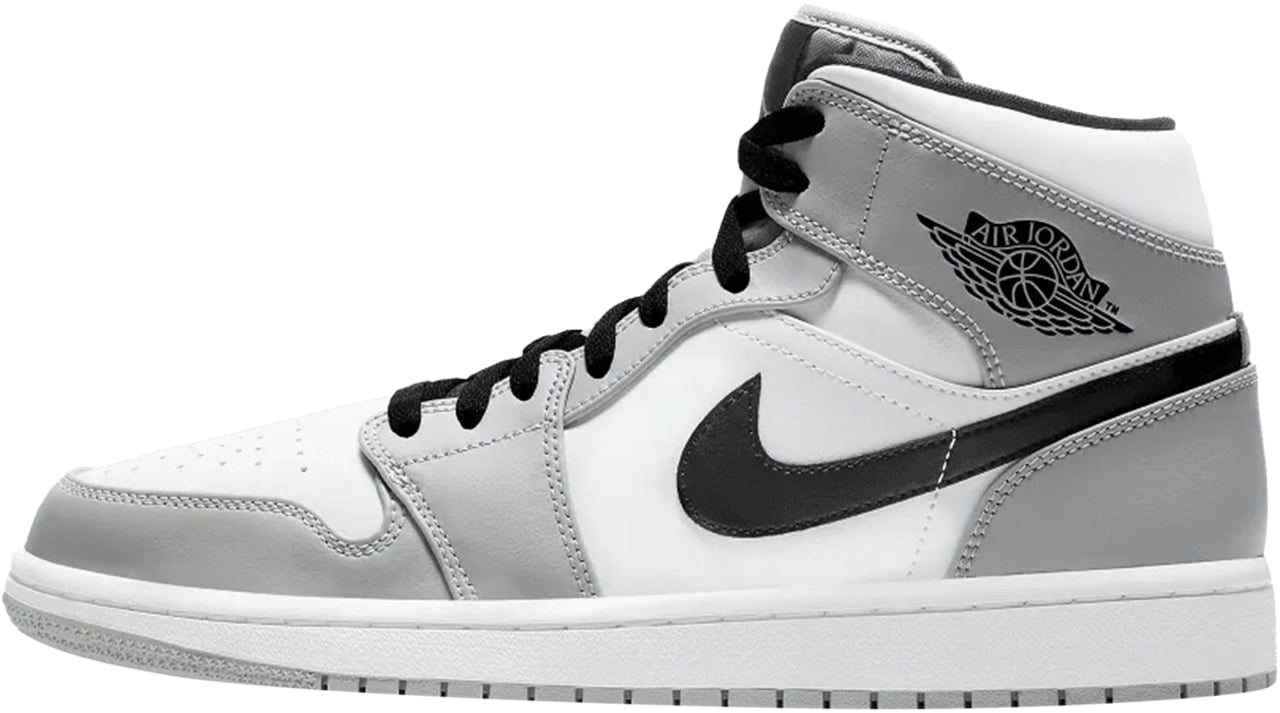 Nike Air Jordan 1 Mid Light Smoke Grey Divers