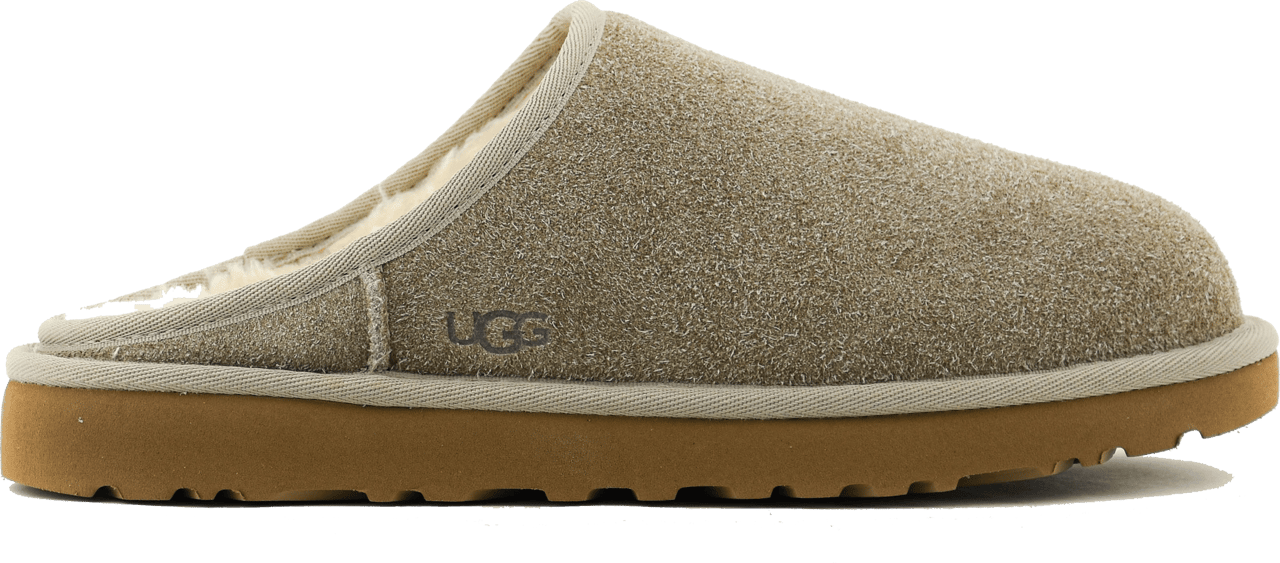 UGG Classic Slip On Shaggy Suede Ce Beige