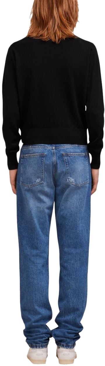 AMI Paris Sweaters Black Black Zwart