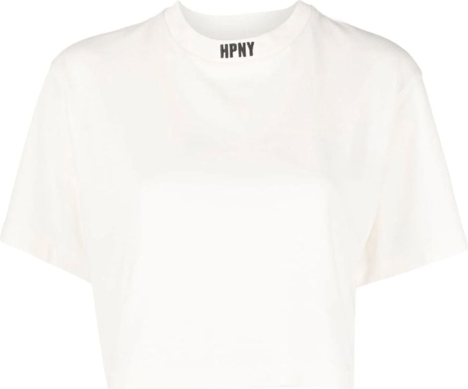 Heron Preston Hpny Logo Cropped T-shirt Wit