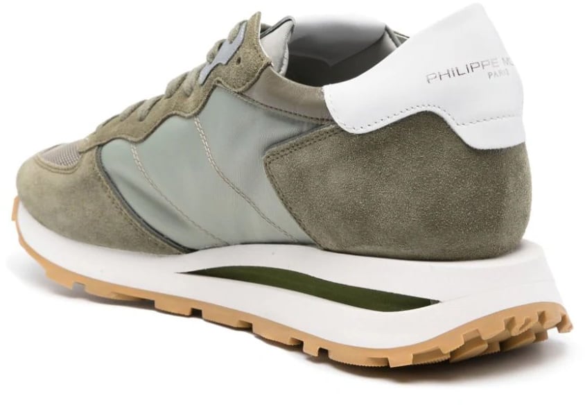 Philippe Model sneakers khaki Groen