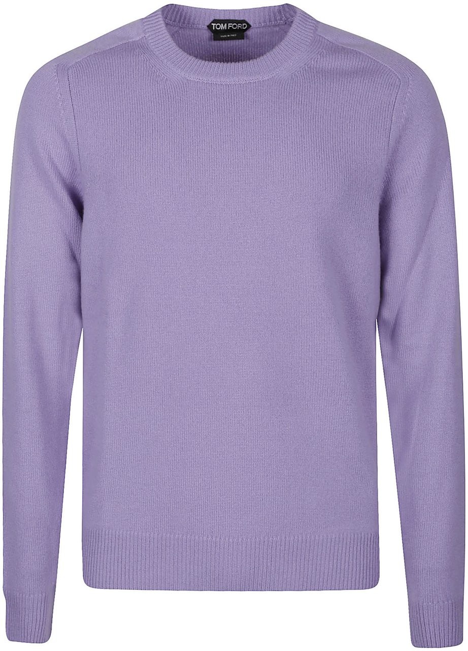 Tom Ford Cashmere Saddle Sweater Pink & Purple Roze