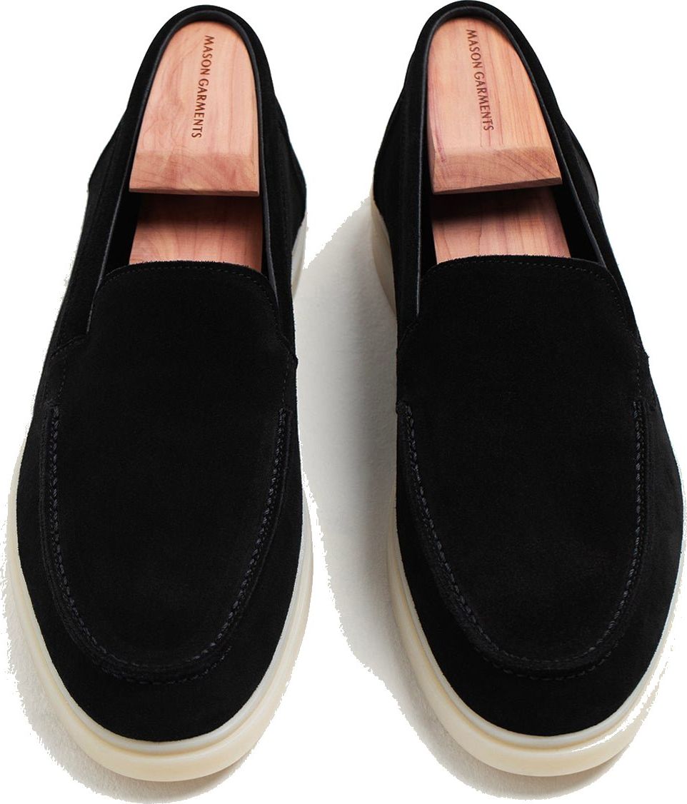 Mason Garments Amalfi Loafer Black Zwart
