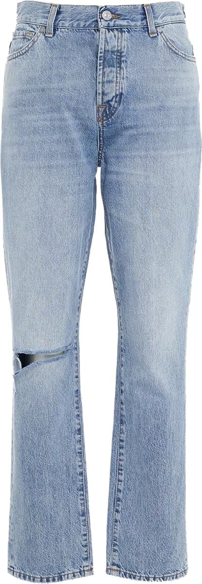 7 For All Mankind Jeans "Low Rise Boy" Blauw