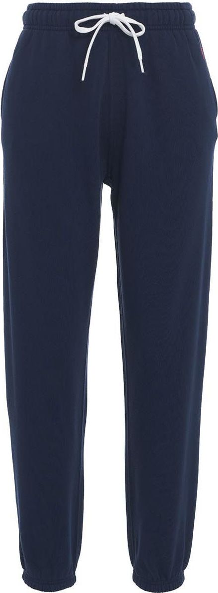 Ralph Lauren Jogger pants with logo embroidery Blauw