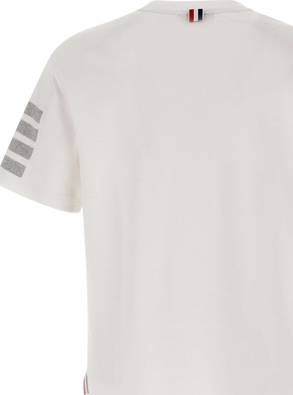 Thom Browne T-shirts And Polos White Wit