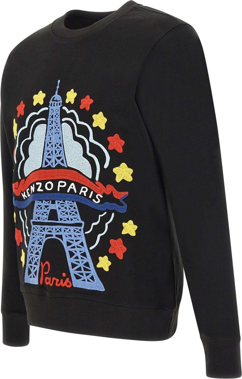 Kenzo Paris Sweaters Black Zwart