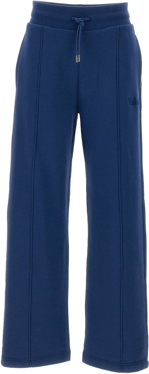 Woolrich Trousers Blue Blauw