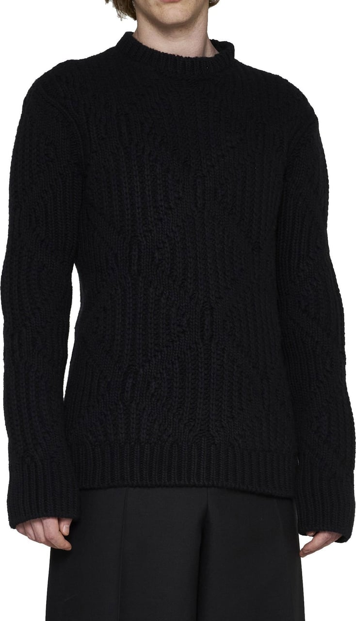 Valentino Valentino Wool Sweater Zwart