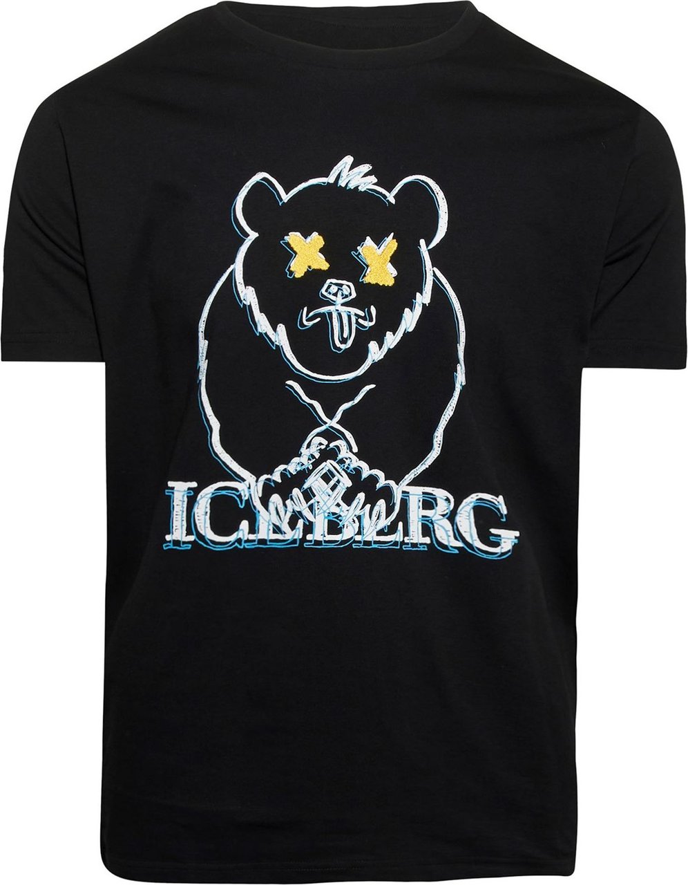 Iceberg T-shirt Zwart
