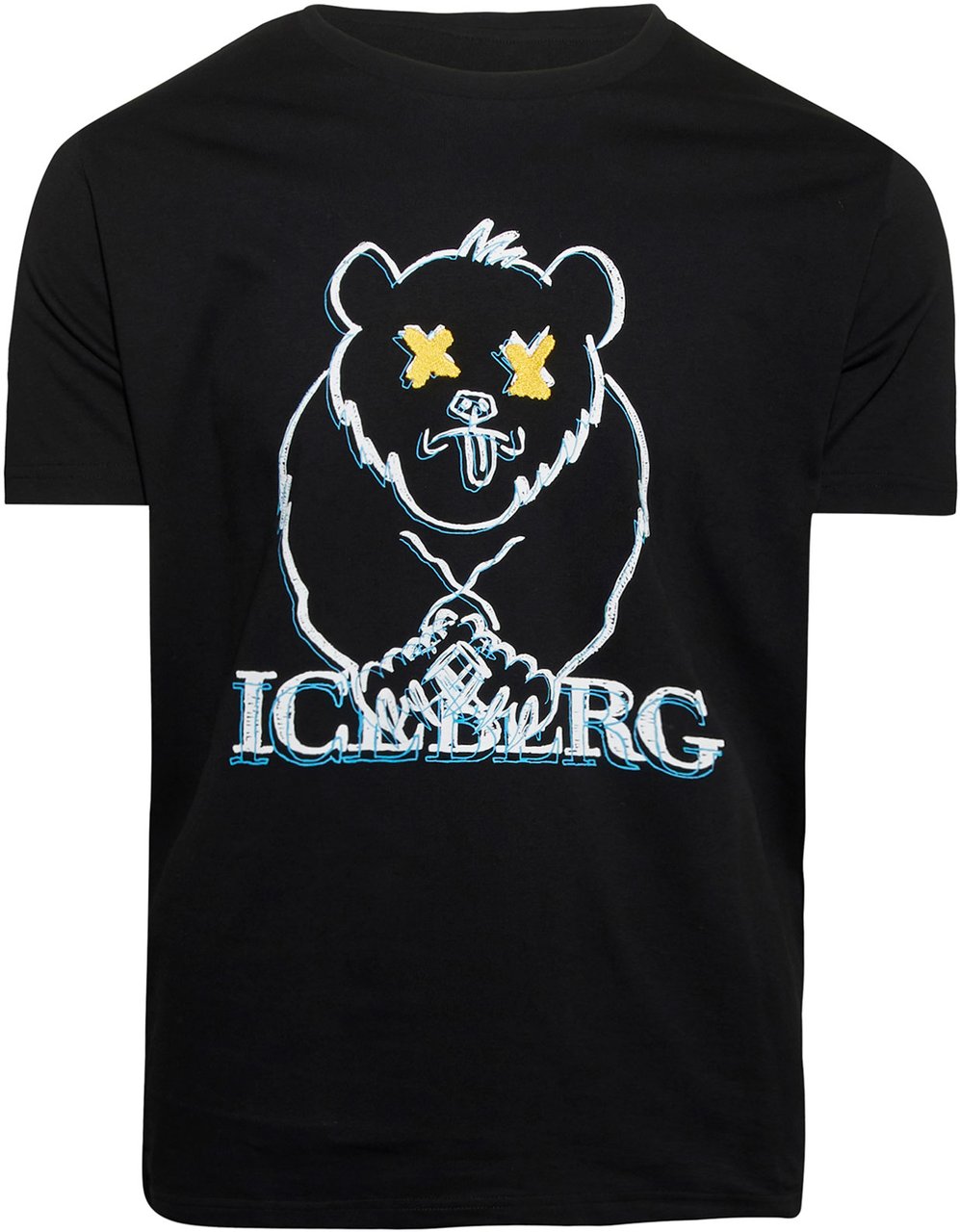 Iceberg T-shirt Zwart