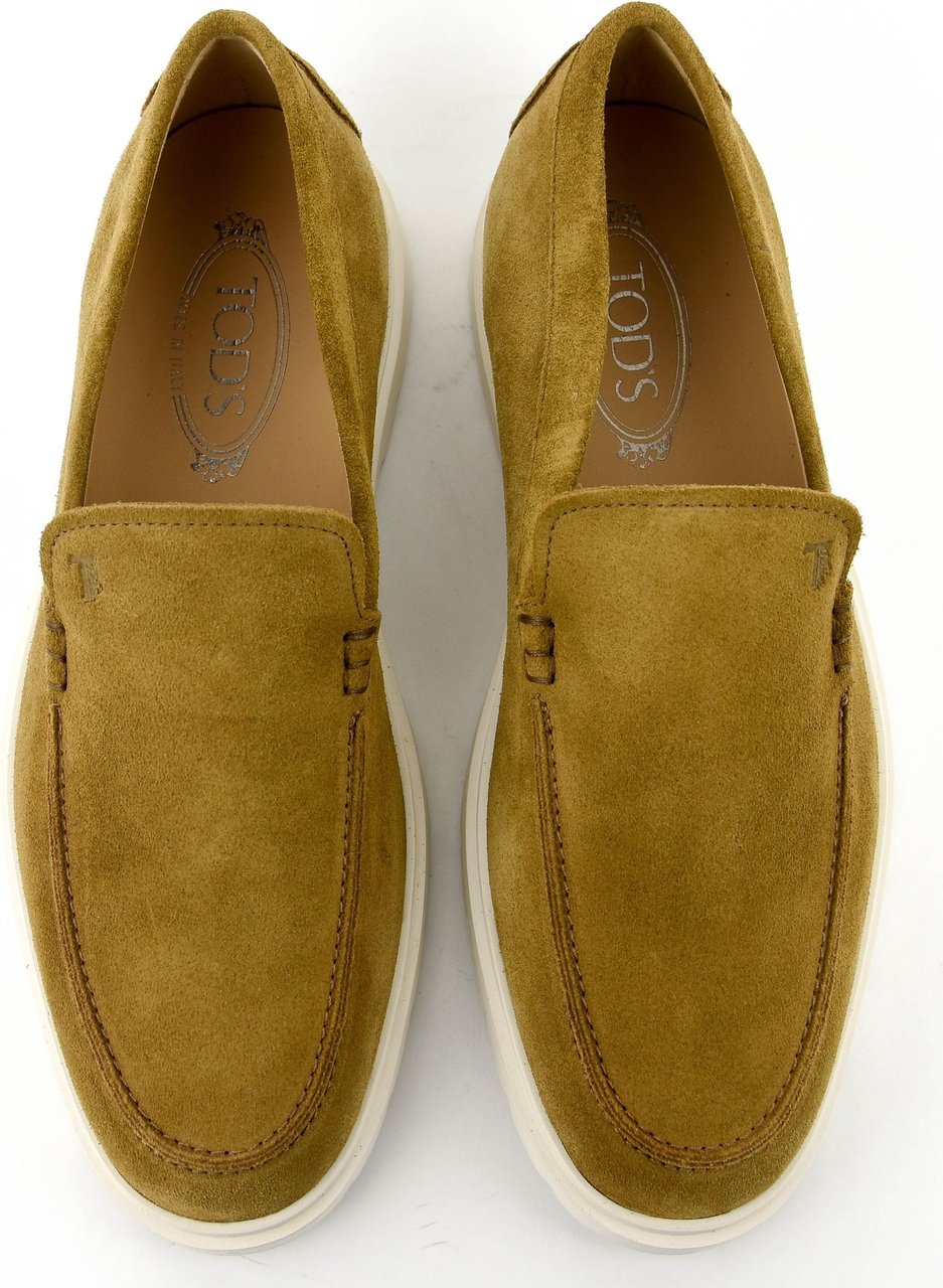 Tod's Loafer Cuoio Suede Bruin
