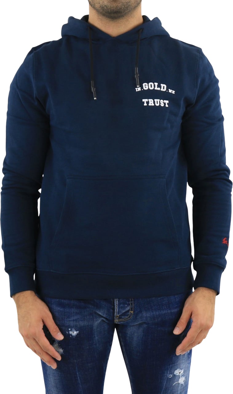 In Gold We Trust The Notorious Hoodie Blauw Blauw