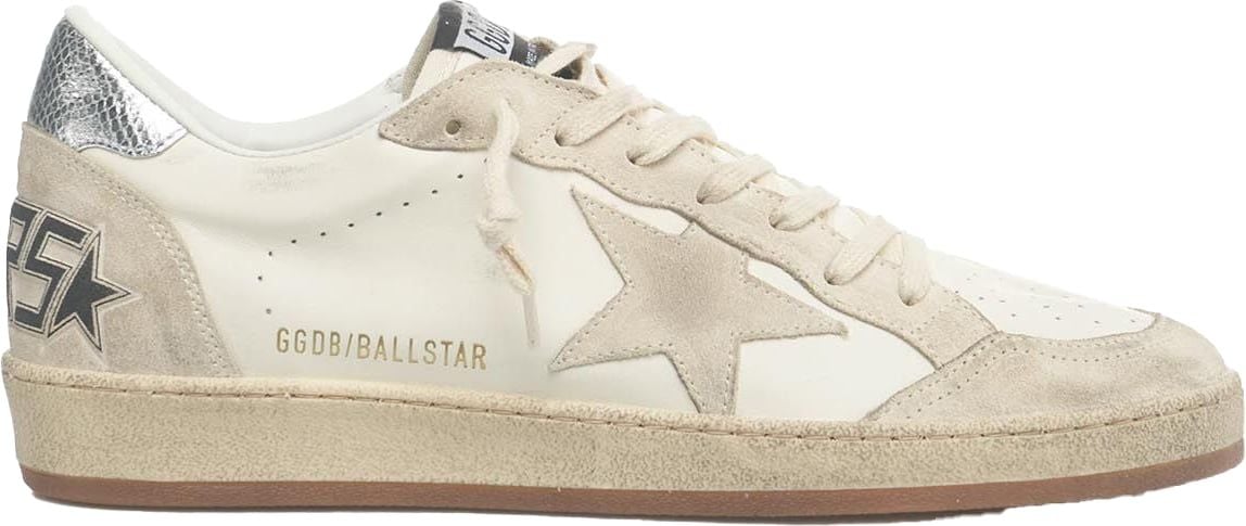 Golden Goose Sneakers "Ball Star" Zilver