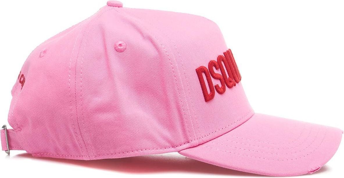Dsquared2 Baseball cap with logo Roze