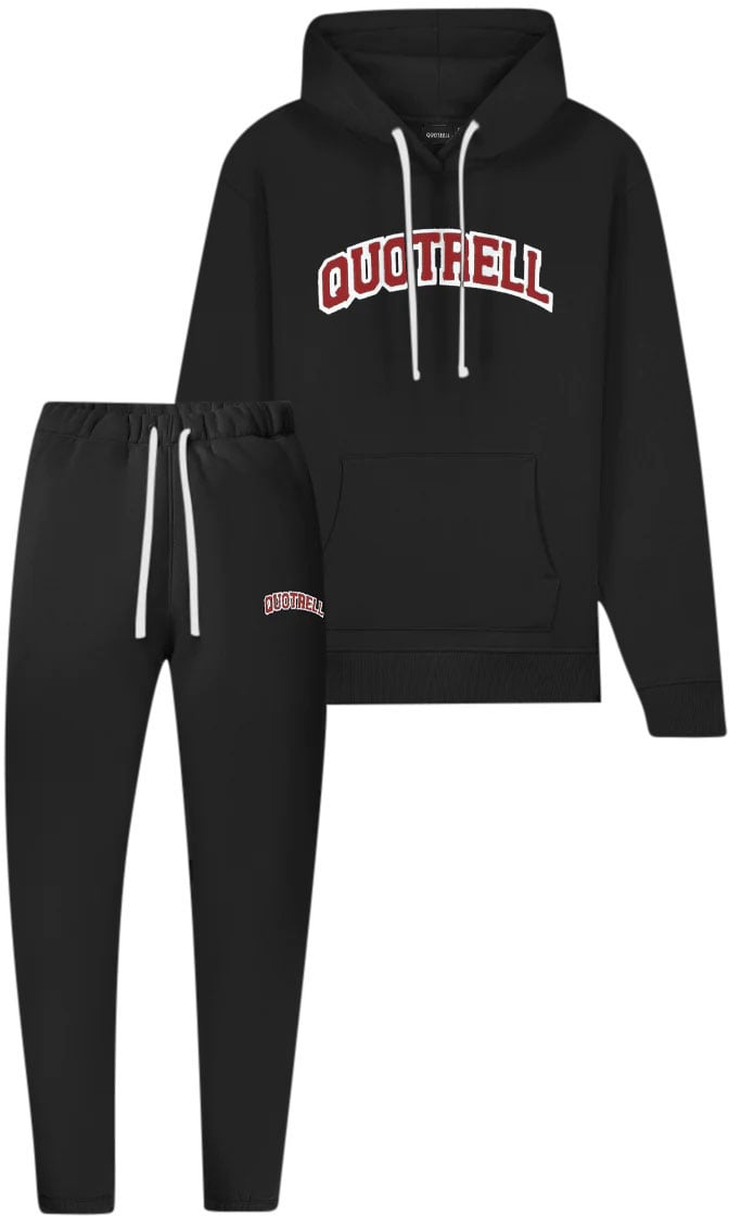 Quotrell University Set | Black/red Zwart