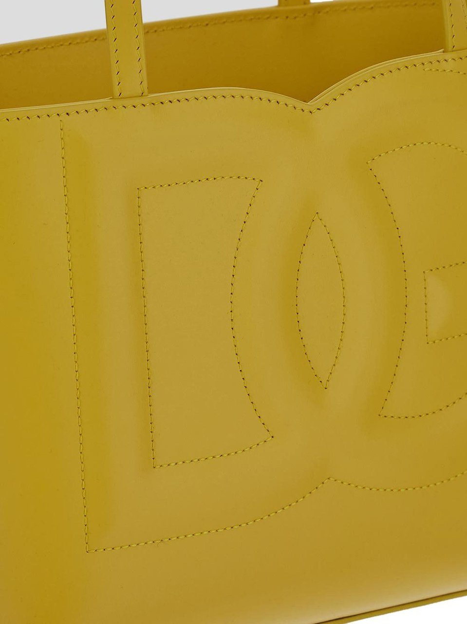 Dolce & Gabbana Logo Shopper Geel