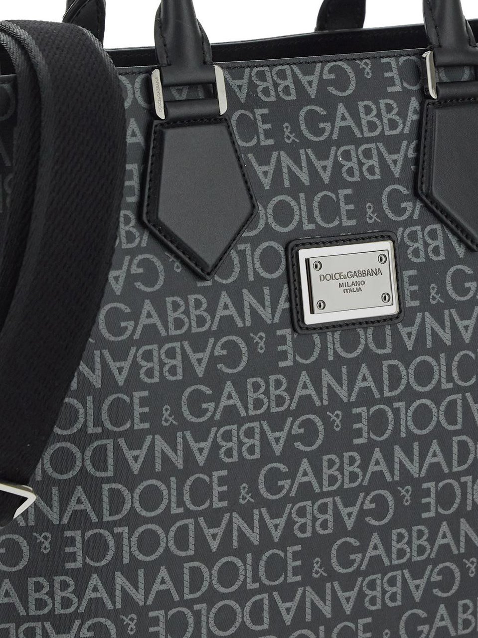 Dolce & Gabbana Logo Shopping Zwart