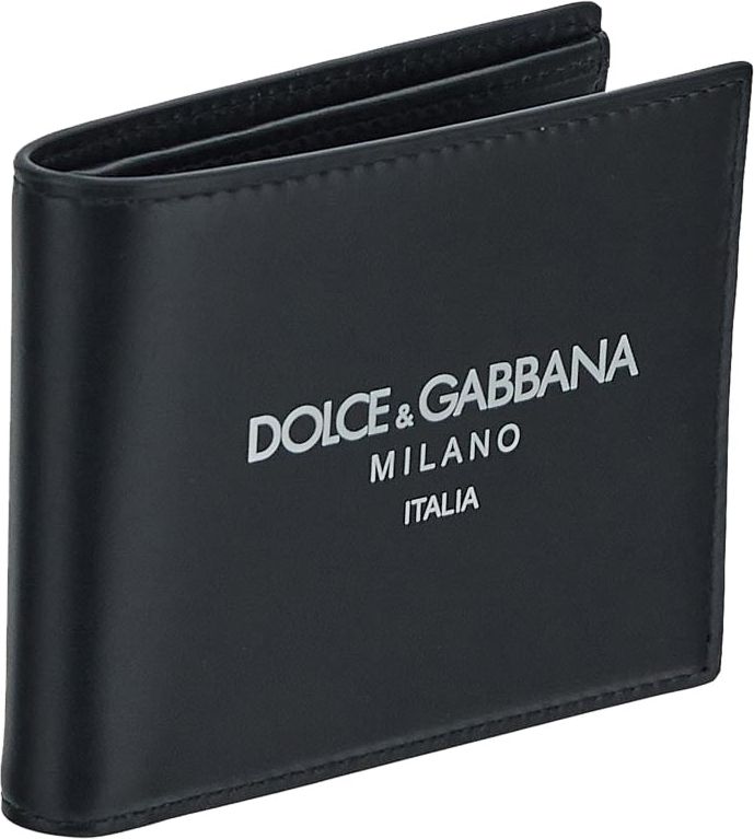 Dolce & Gabbana Logo Wallet Zwart
