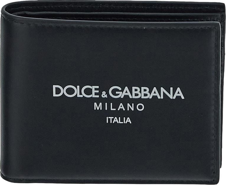 Dolce & Gabbana Logo Wallet Zwart
