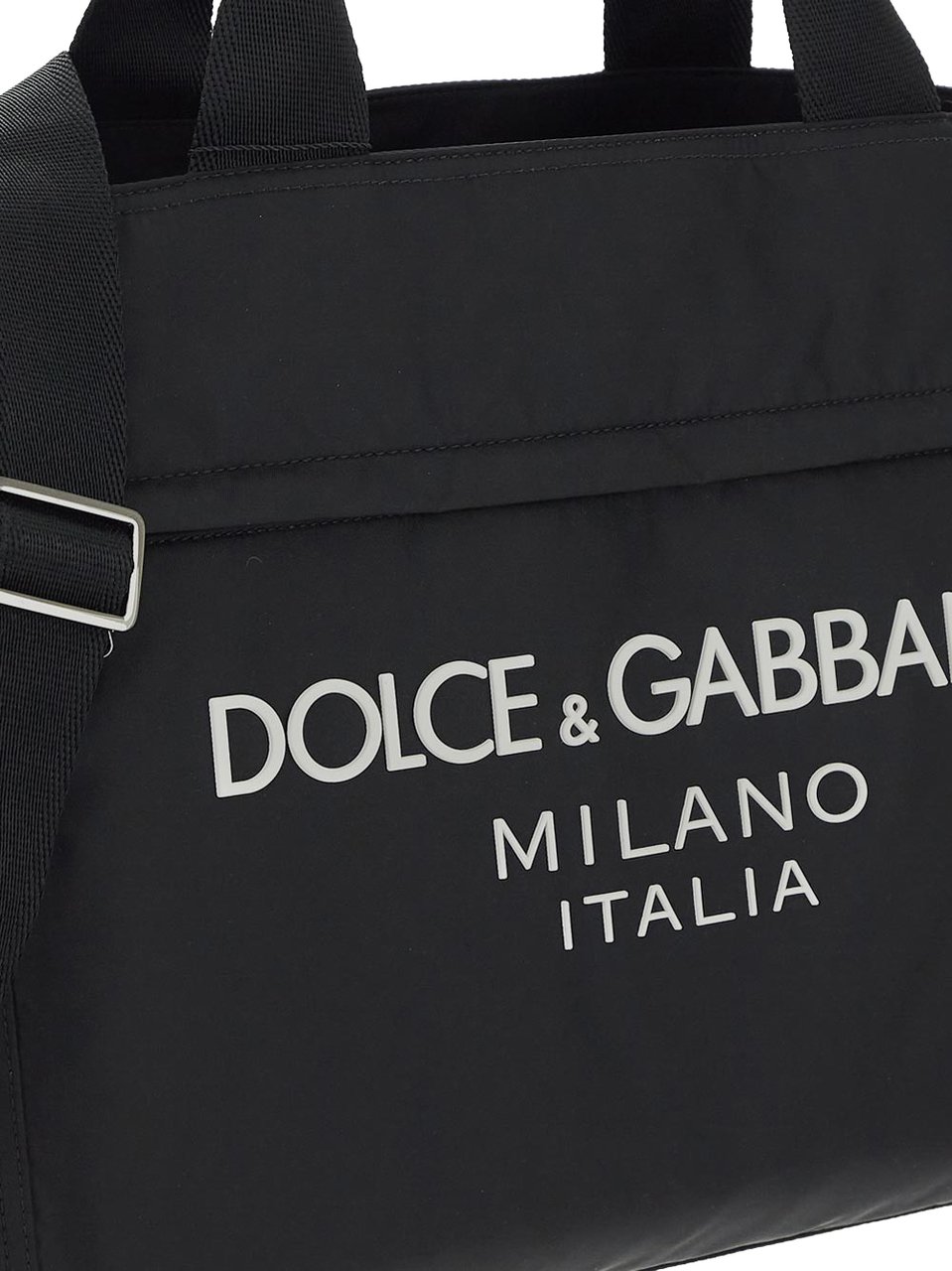 Dolce & Gabbana Logo Duffle Bag Zwart