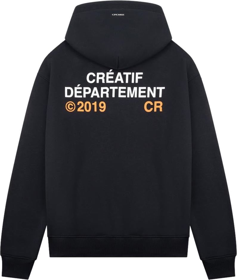 Croyez croyez créatif département hoodie - black/white Zwart