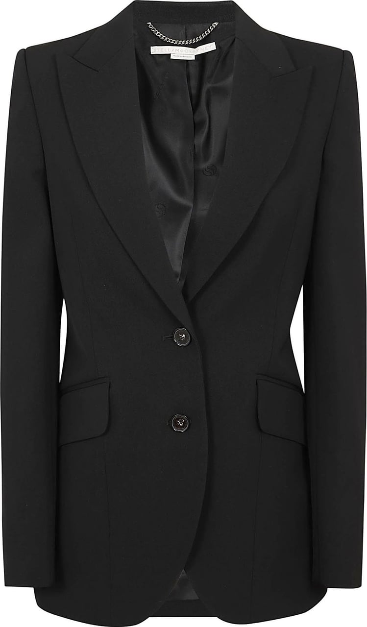 Stella McCartney iconic fitted jacket Zwart