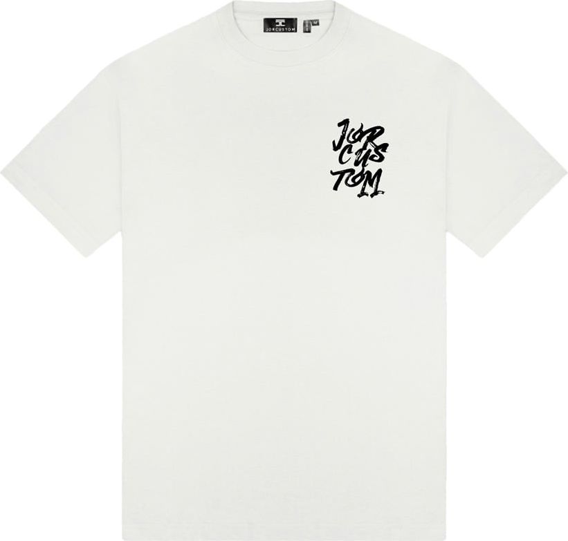 JORCUSTOM Forever Loose Fit T-Shirt White Wit